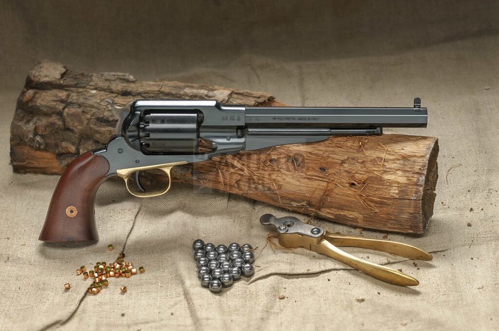 how to load a black powder revolver